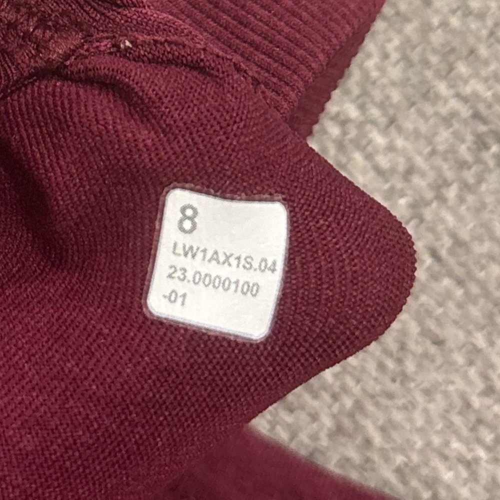 Lululemon Ebb To Street Tank Top In Deep Luxe Size 8 - Picture 4 of 4